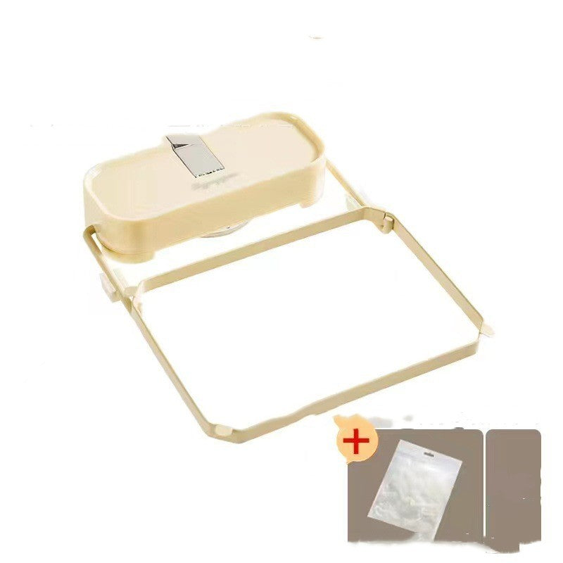 Effortlessly manage kitchen waste with space-saving Kitchen Sink Filter Rack.