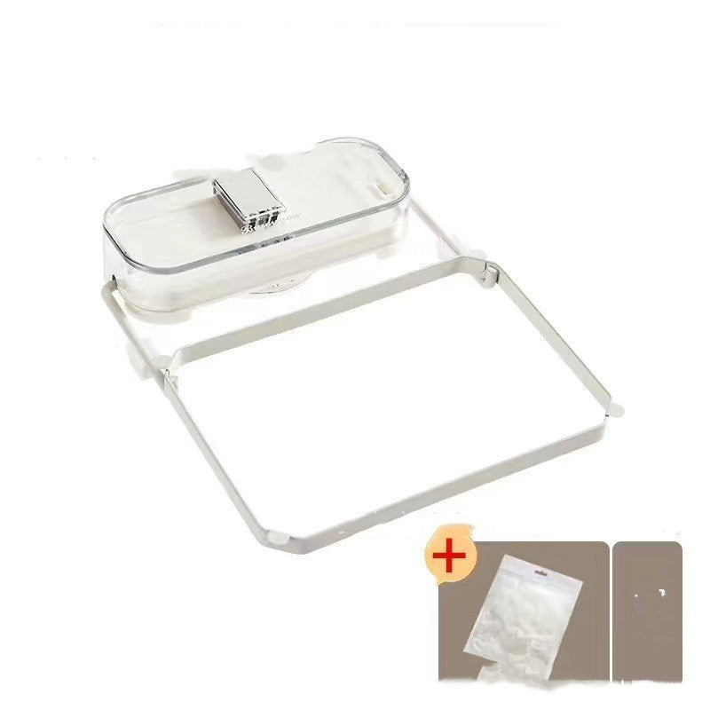 Effortlessly manage kitchen waste with space-saving Kitchen Sink Filter Rack.
