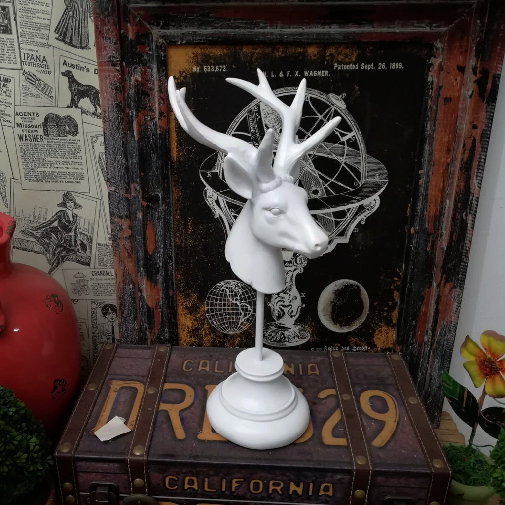 Stag Head watch and jewelry holder