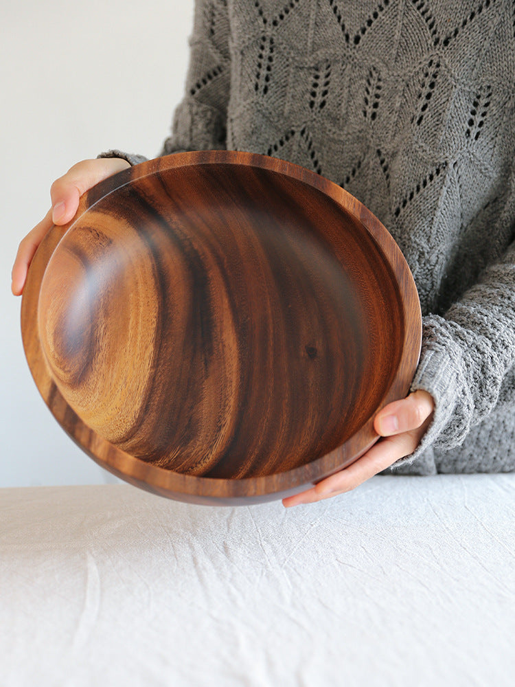 Elegant and durable Kitchen Natural Wooden Bowl – perfect for any meal.